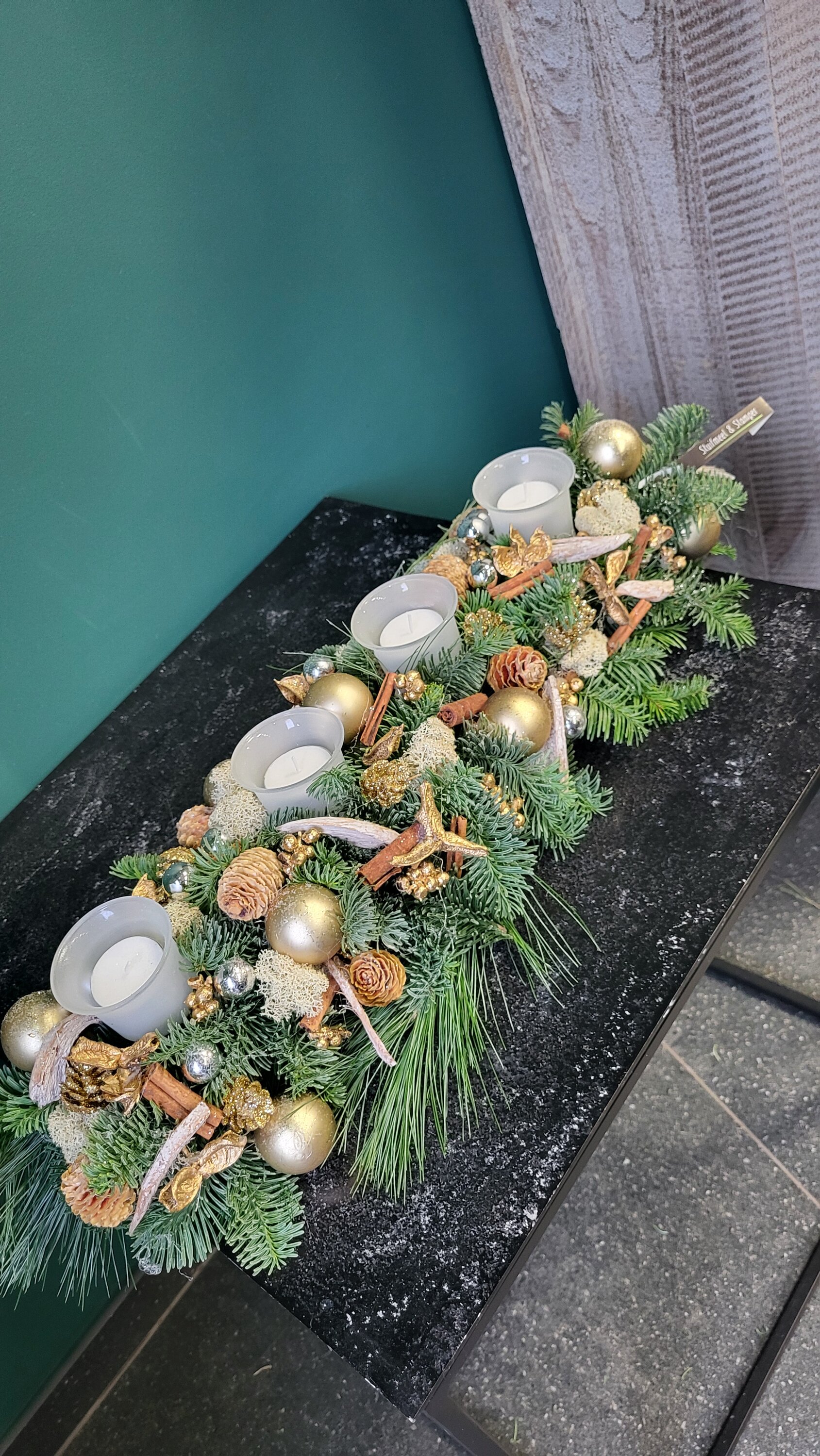 Adventsstuk nr 9 : Langwerpig & T-lichten