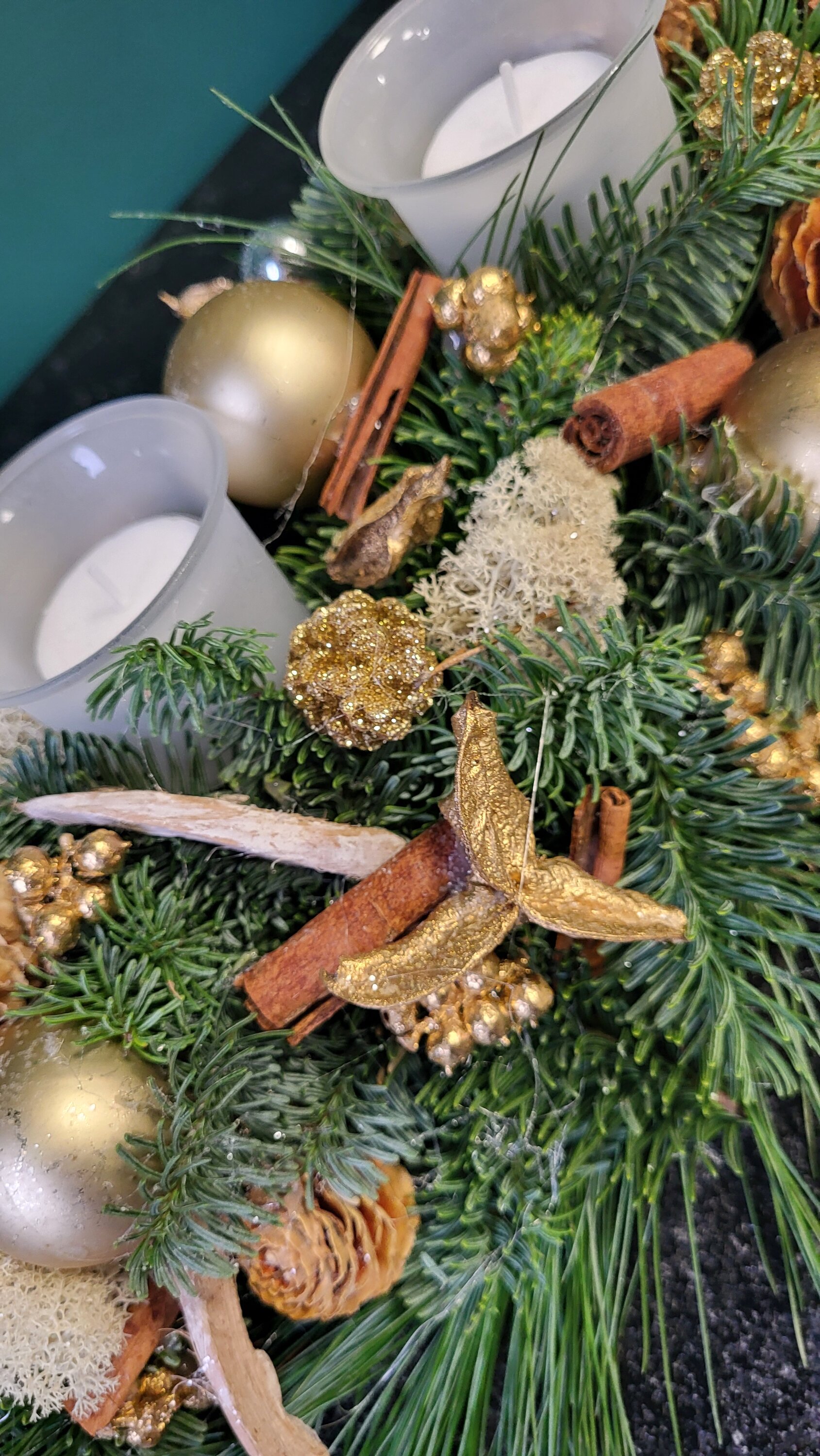 Adventsstuk nr 9 : Langwerpig & T-lichten