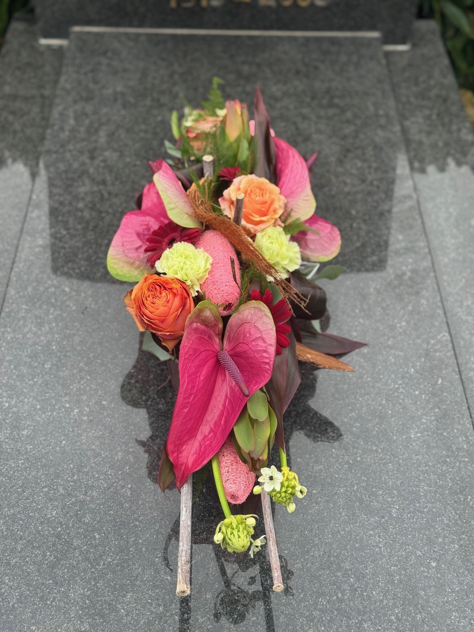 Allerheiligenvb 12: Graftak & Lila/roze tinten