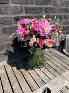 Gemengd boeket met Dahlia's