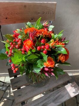 Warm herfstboeket