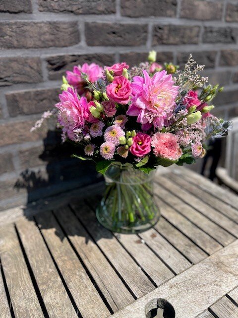 Gemengd boeket met Dahlia's