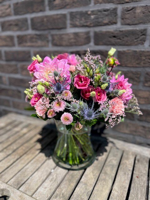 Gemengd boeket met Dahlia's