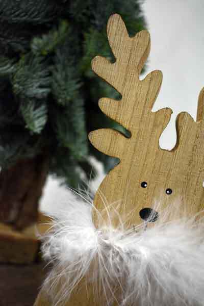 Kerstkonijn Hout