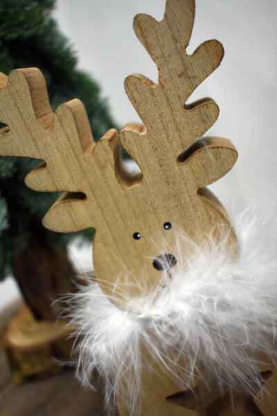 Kerstkonijn Hout