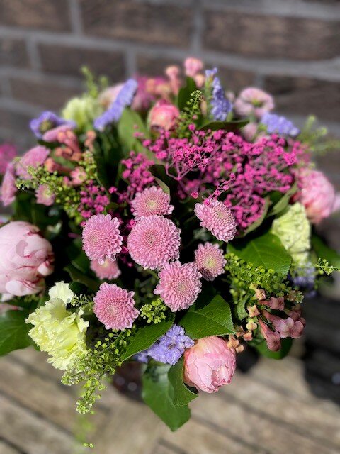 Moederdag Lentemixboeket met Pioenen