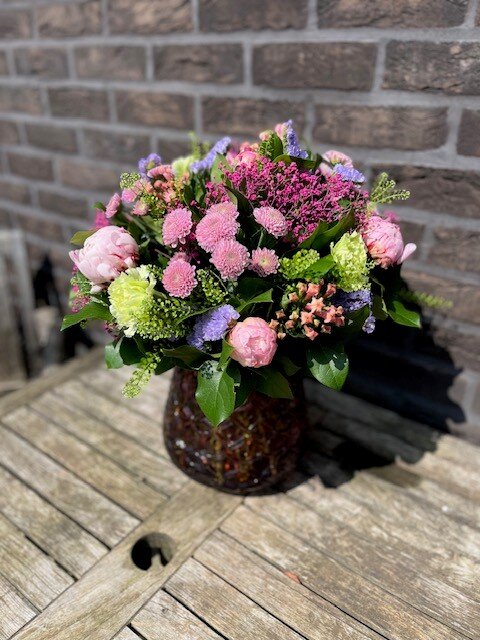 Moederdag Lentemixboeket met Pioenen