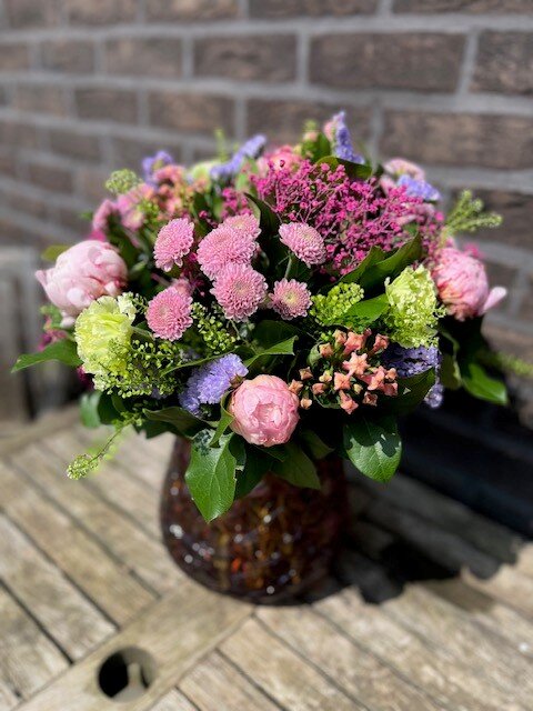 Moederdag Lentemixboeket met Pioenen