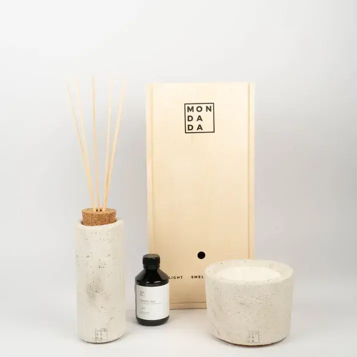 Mondada Indoor Urban Candle ecru