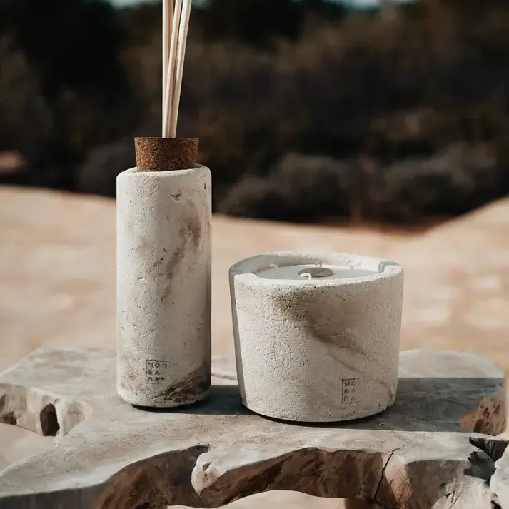 Mondada Indoor Urban Candle ecru