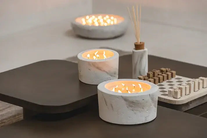 Mondada Indoor Urban Candle ecru