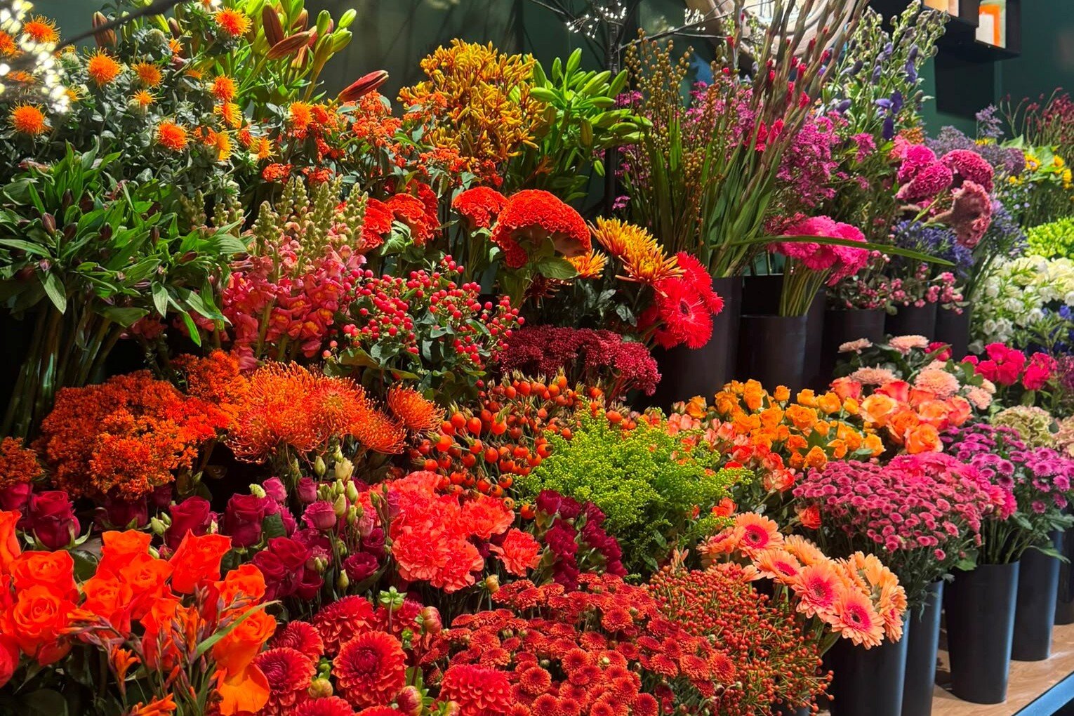 Speciaal verzoek bloemen voor Moona
