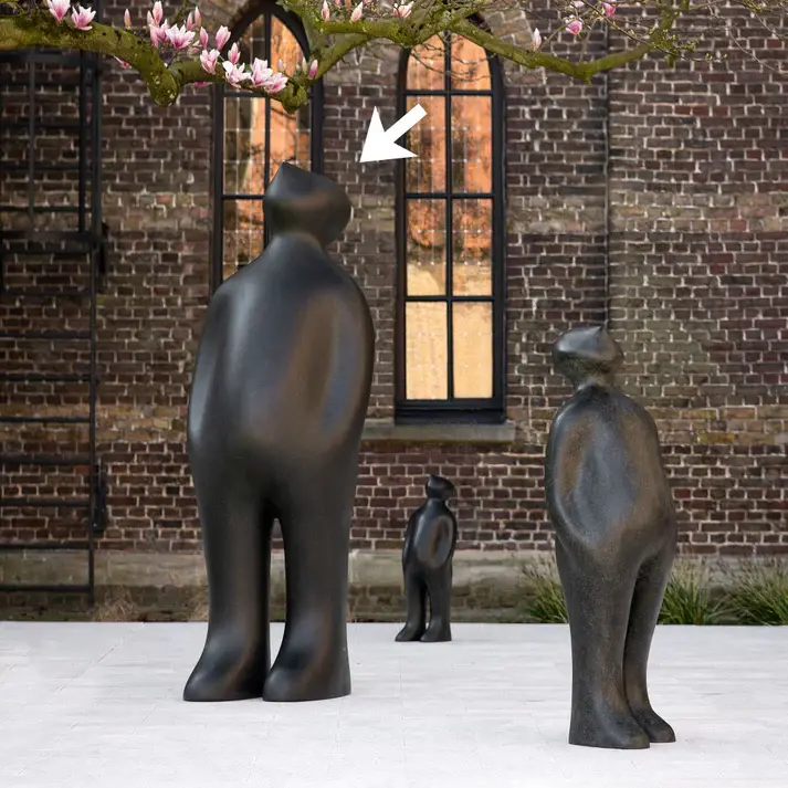 The Visitor Bronze