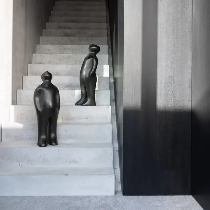 The Visitor Bronze