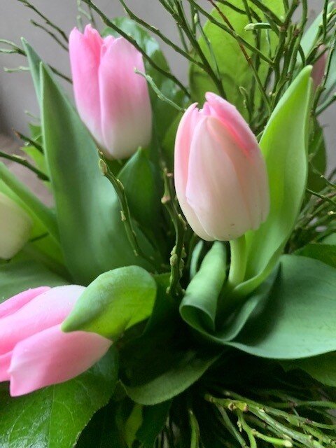 Tulpenboek in X-vaas